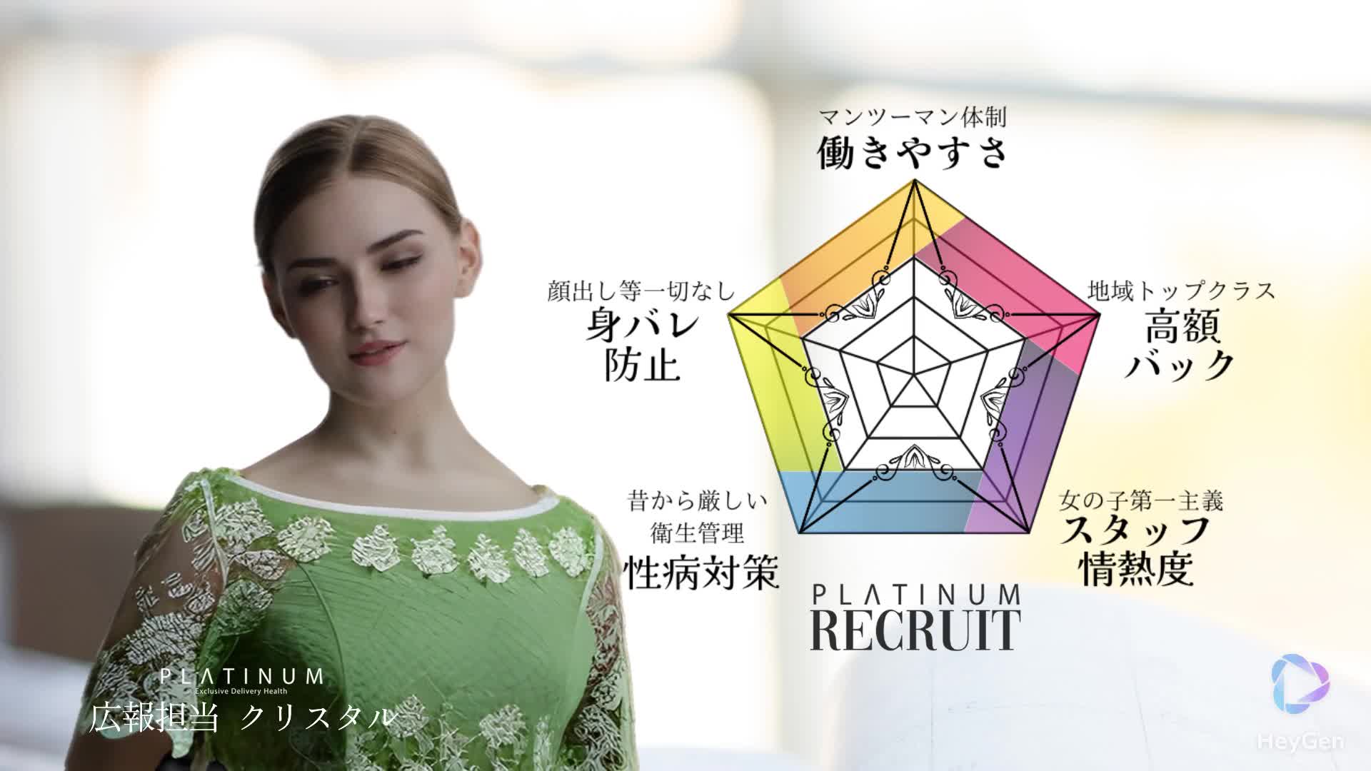 【女の子大募集】当店は貴方の将来を考えたお店です。(清楚系美女専門店 PLATINUMプラチナム 四日市店の求人ムービー)