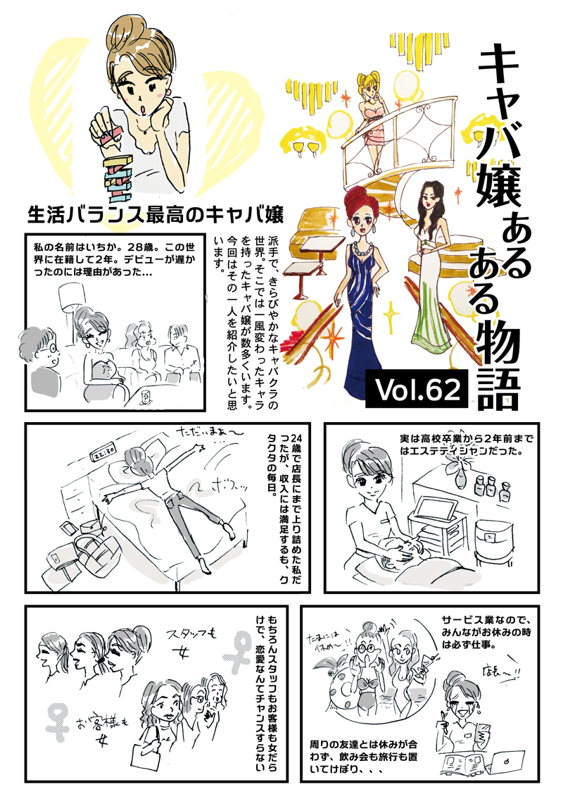 Vol.62　生活バランス最高のキャバ嬢 - 732