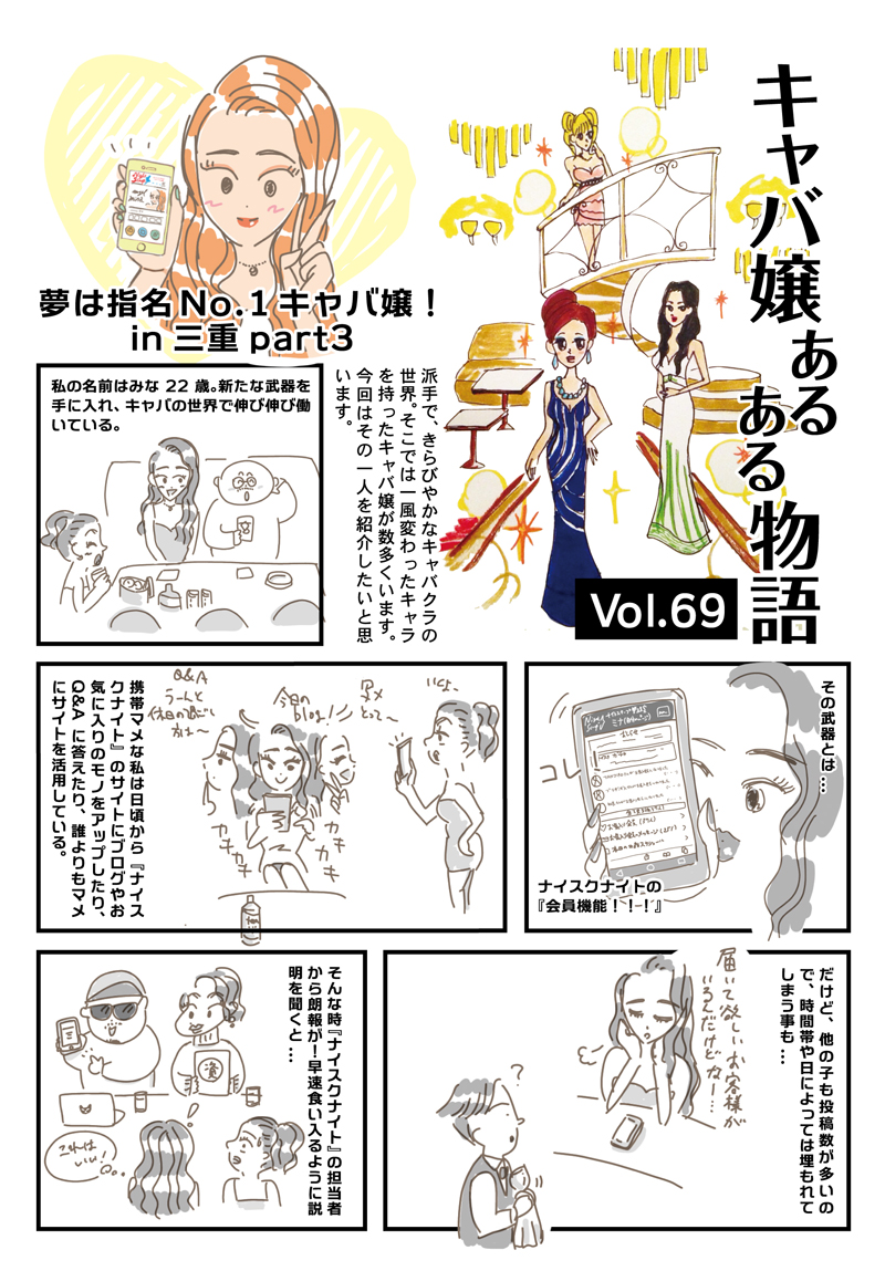 Vol.69　夢は指名No.1キャバ嬢！in 三重 part3 - 797
